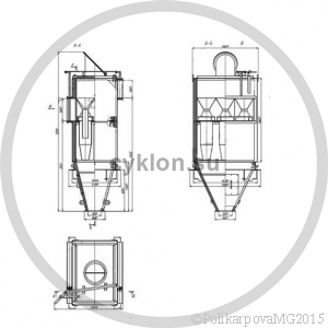 Циклон БЦ 259-(3x2)