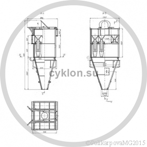 Циклон БЦ 259-(4x3)