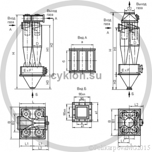 Циклон ЦН 15-500-4УП