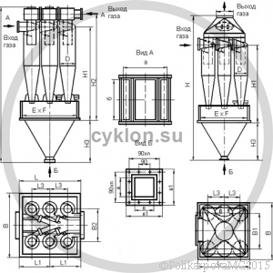 Циклон ЦН 15-500-6СП