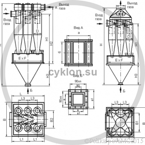 Циклон ЦН 15-600-6СП