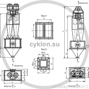 Циклон ЦН 15-800-2СП