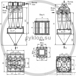 Циклон ЦН 15-800-6СП